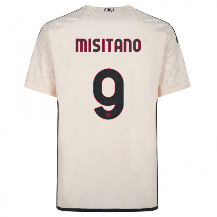 Damen Giulio Misitano #9 Cremefarben Auswärtstrikot Trikot 2023/24 T-Shirt Österreich