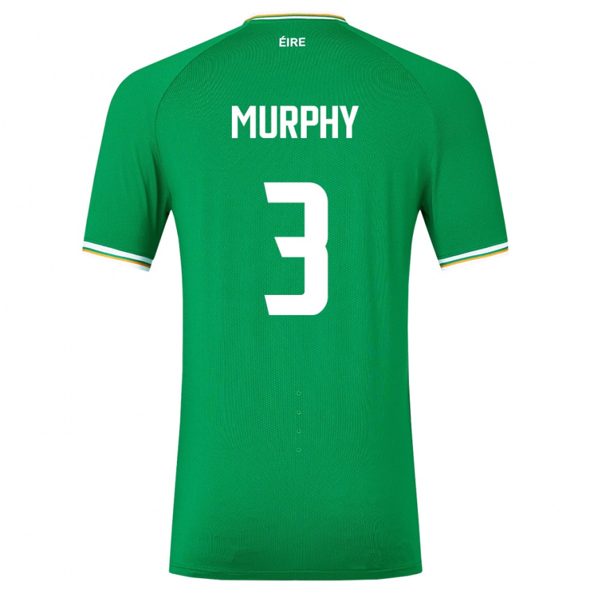 Kinder Irische Alex Murphy #3 Grün Heimtrikot Trikot 24-26 T-Shirt Österreich