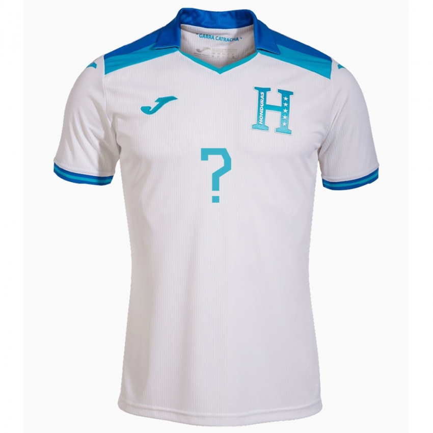 Kinder Honduras Ihren Namen #0 Weiß Heimtrikot Trikot 24-26 T-Shirt Österreich