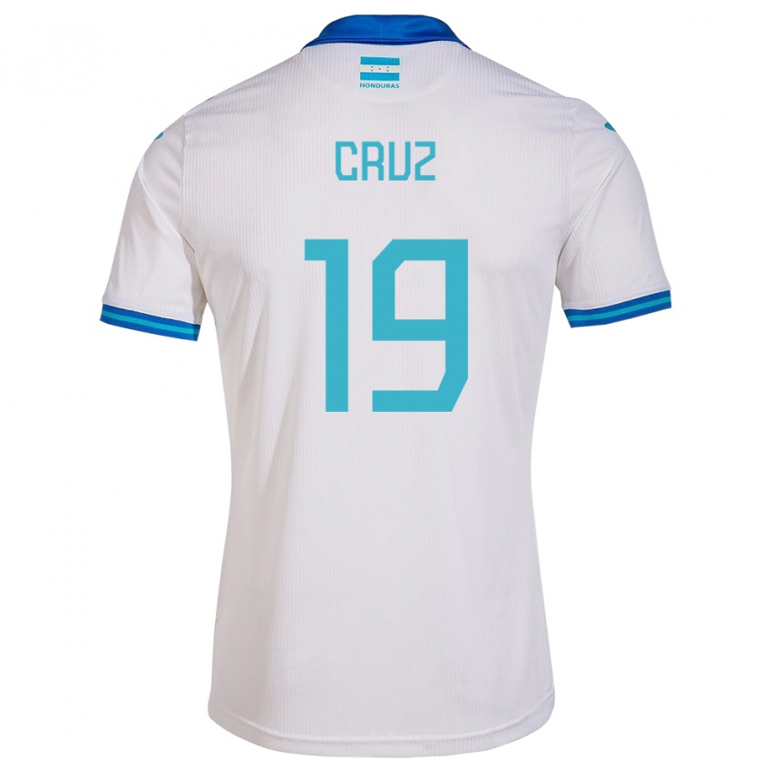 Kinder Honduras Russel Cruz #19 Weiß Heimtrikot Trikot 24-26 T-Shirt Österreich