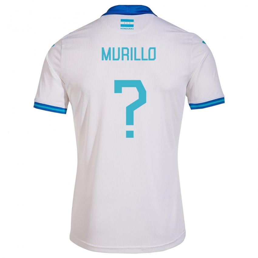 Kinder Honduras Maria Murillo #0 Weiß Heimtrikot Trikot 24-26 T-Shirt Österreich