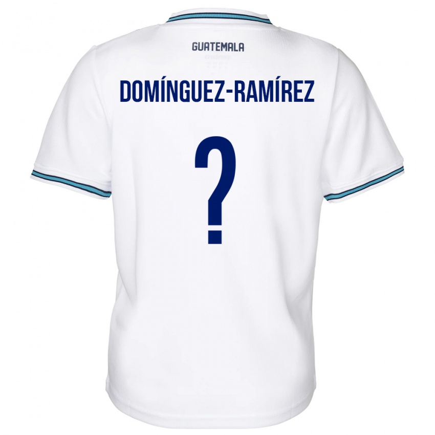 Kinder Guatemala Marco Domínguez-Ramírez #0 Weiß Heimtrikot Trikot 24-26 T-Shirt Österreich