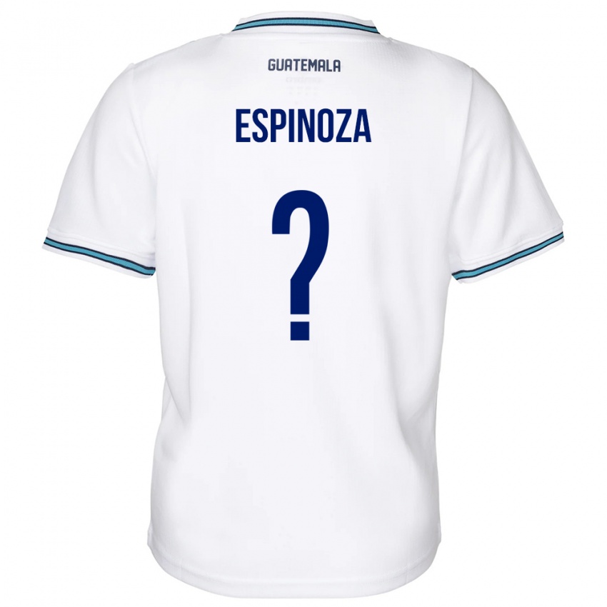 Kinder Guatemala José Espinoza #0 Weiß Heimtrikot Trikot 24-26 T-Shirt Österreich