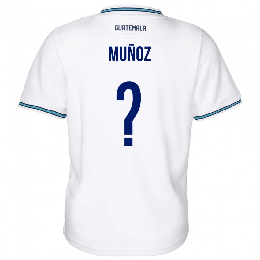 Kinder Guatemala Rudy Muñoz #0 Weiß Heimtrikot Trikot 24-26 T-Shirt Österreich