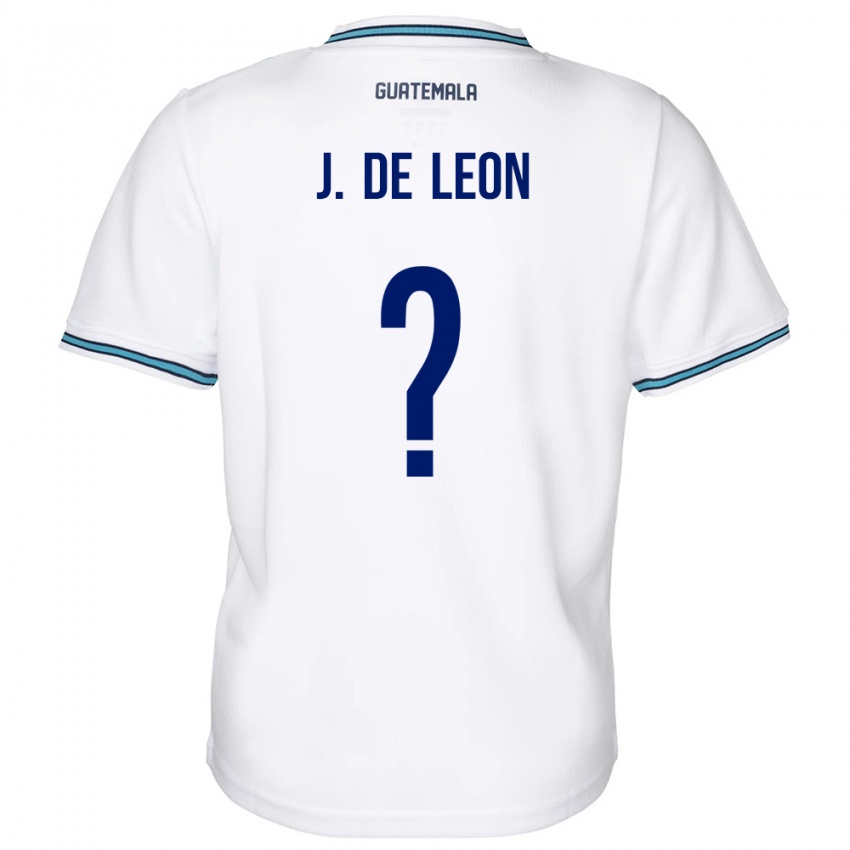 Kinder Guatemala Jose De Leon #0 Weiß Heimtrikot Trikot 24-26 T-Shirt Österreich