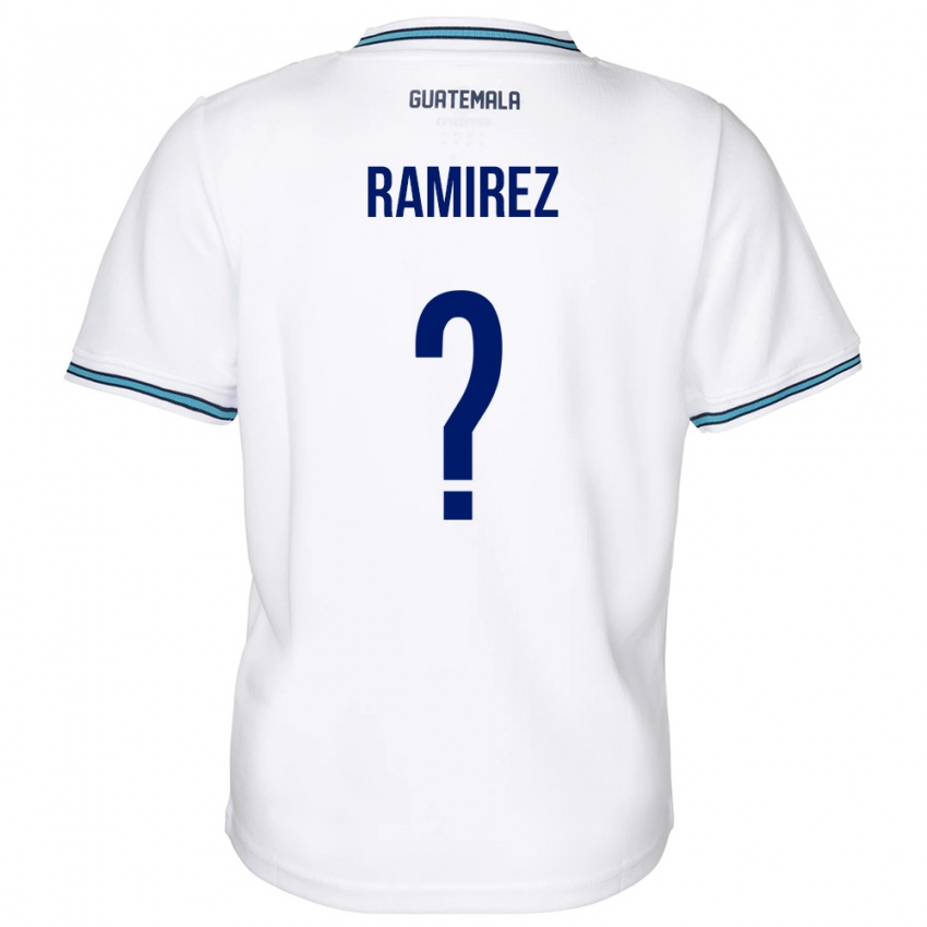 Kinder Guatemala Nelson Ramirez #0 Weiß Heimtrikot Trikot 24-26 T-Shirt Österreich