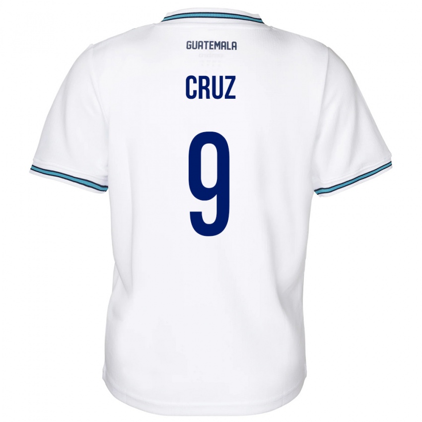 Kinder Guatemala Celsa Cruz #9 Weiß Heimtrikot Trikot 24-26 T-Shirt Österreich