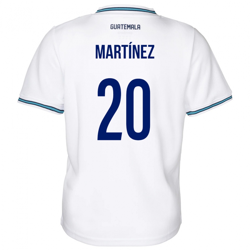 Kinder Guatemala Ana Lucía Martínez #20 Weiß Heimtrikot Trikot 24-26 T-Shirt Österreich