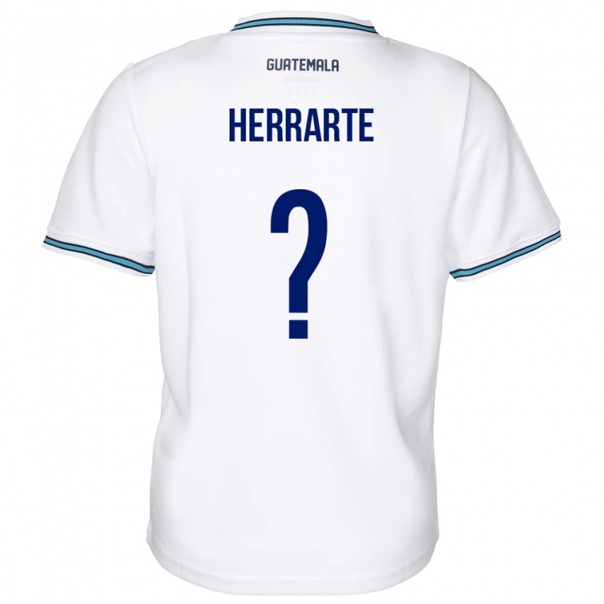 Kinder Guatemala María Herrarte #0 Weiß Heimtrikot Trikot 24-26 T-Shirt Österreich