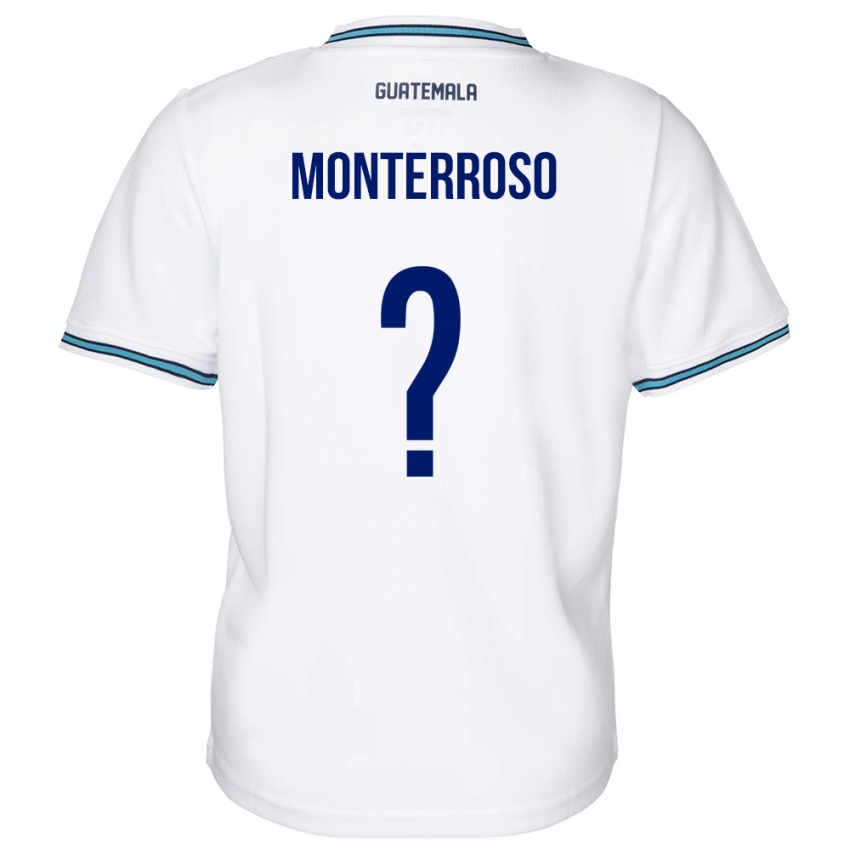 Kinder Guatemala María Monterroso #0 Weiß Heimtrikot Trikot 24-26 T-Shirt Österreich