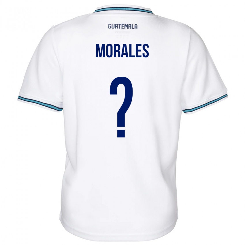 Kinder Guatemala Karla Morales #0 Weiß Heimtrikot Trikot 24-26 T-Shirt Österreich