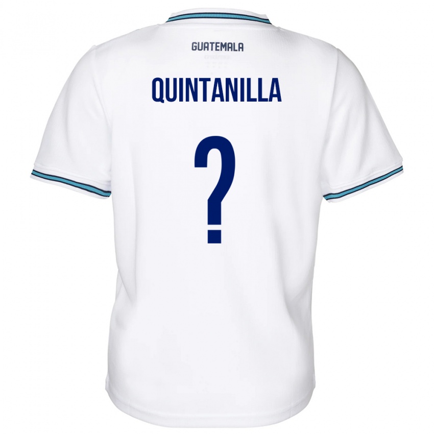 Kinder Guatemala Anayelli Quintanilla #0 Weiß Heimtrikot Trikot 24-26 T-Shirt Österreich