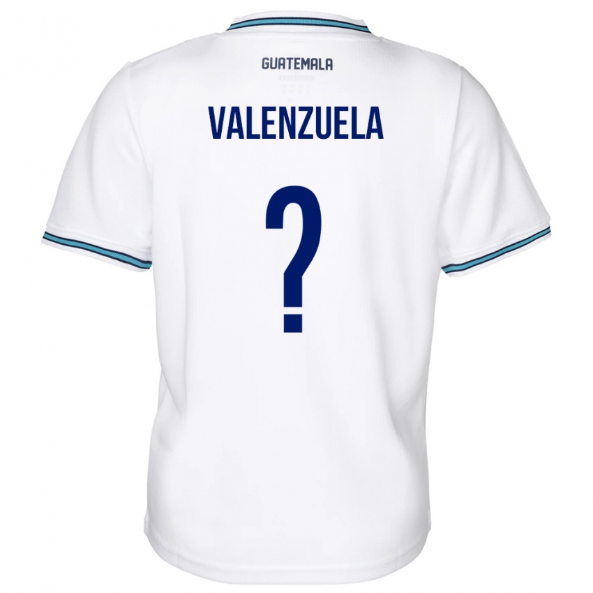 Kinder Guatemala Briana Valenzuela #0 Weiß Heimtrikot Trikot 24-26 T-Shirt Österreich