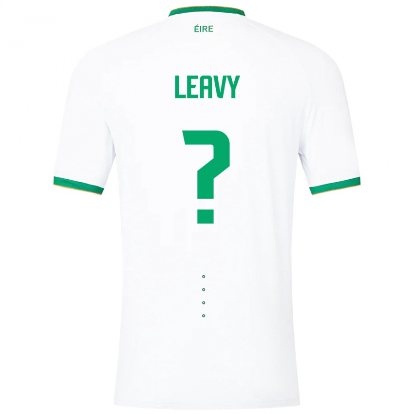 Kinder Irische Kian Leavy #0 Weiß Auswärtstrikot Trikot 24-26 T-Shirt Österreich