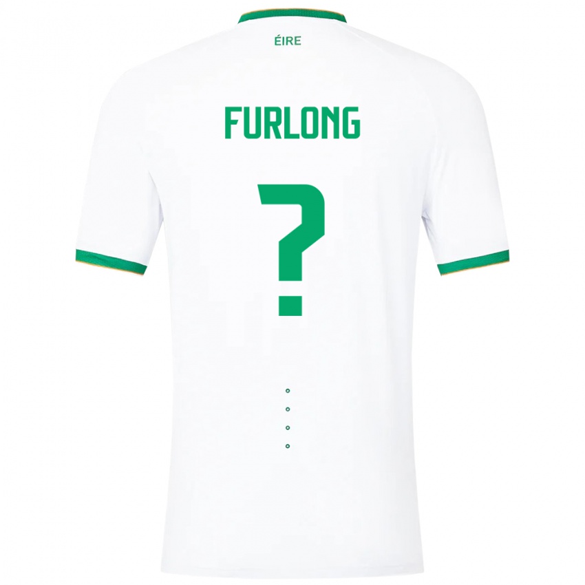 Kinder Irische James Furlong #0 Weiß Auswärtstrikot Trikot 24-26 T-Shirt Österreich