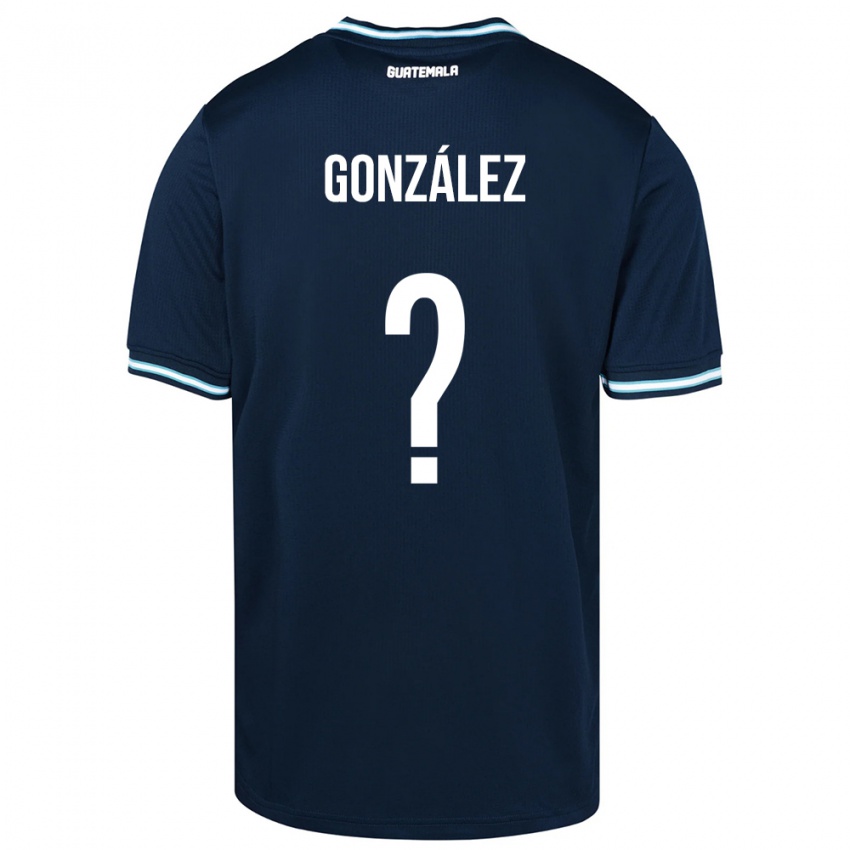 Kinder Guatemala Erick González #0 Blau Auswärtstrikot Trikot 24-26 T-Shirt Österreich