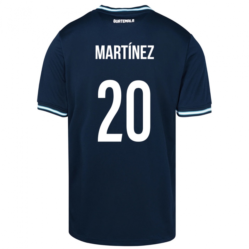 Kinder Guatemala Ana Lucía Martínez #20 Blau Auswärtstrikot Trikot 24-26 T-Shirt Österreich