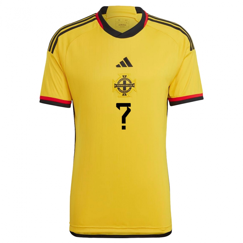 Kinder Nordirland Lucas Fry #0 Weiß Auswärtstrikot Trikot 24-26 T-Shirt Österreich