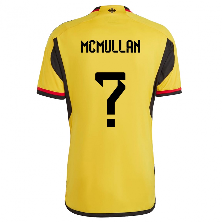 Kinder Nordirland Stephen Mcmullan #0 Weiß Auswärtstrikot Trikot 24-26 T-Shirt Österreich