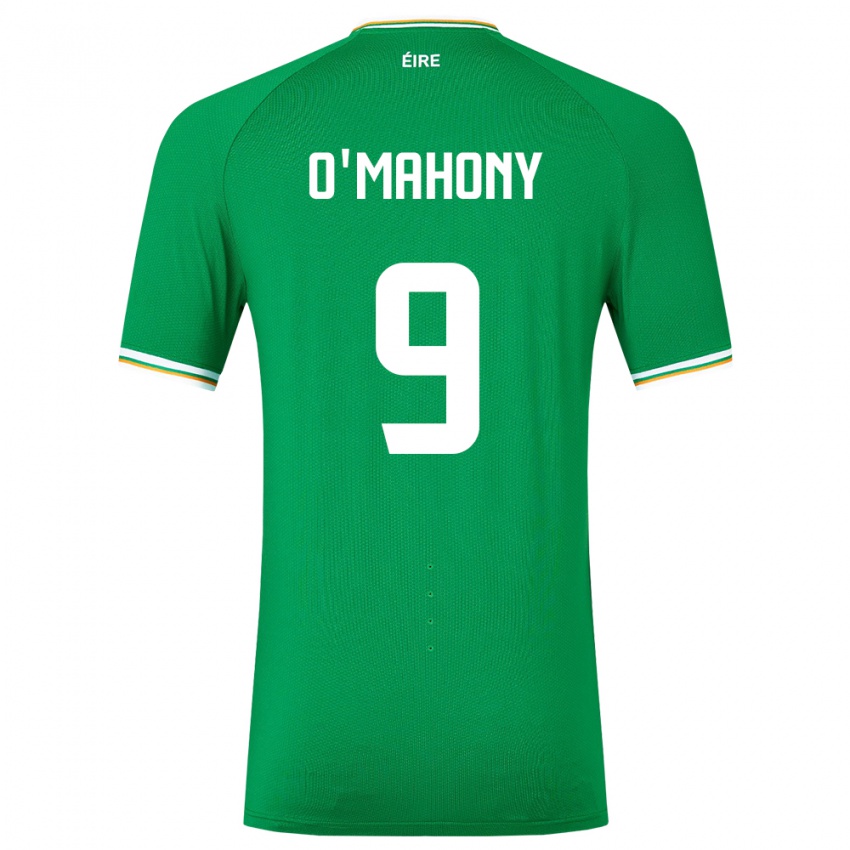 Herren Irische Mark O'mahony #9 Grün Heimtrikot Trikot 24-26 T-Shirt Österreich