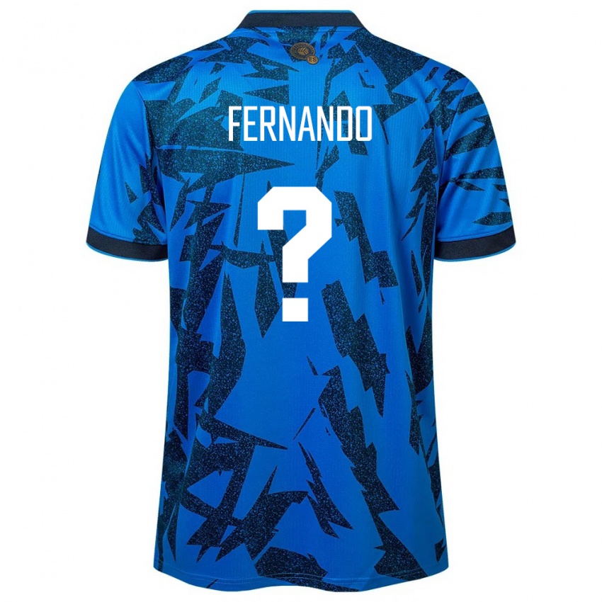 Herren El Salvador Fernando Sánchez #0 Blau Heimtrikot Trikot 24-26 T-Shirt Österreich
