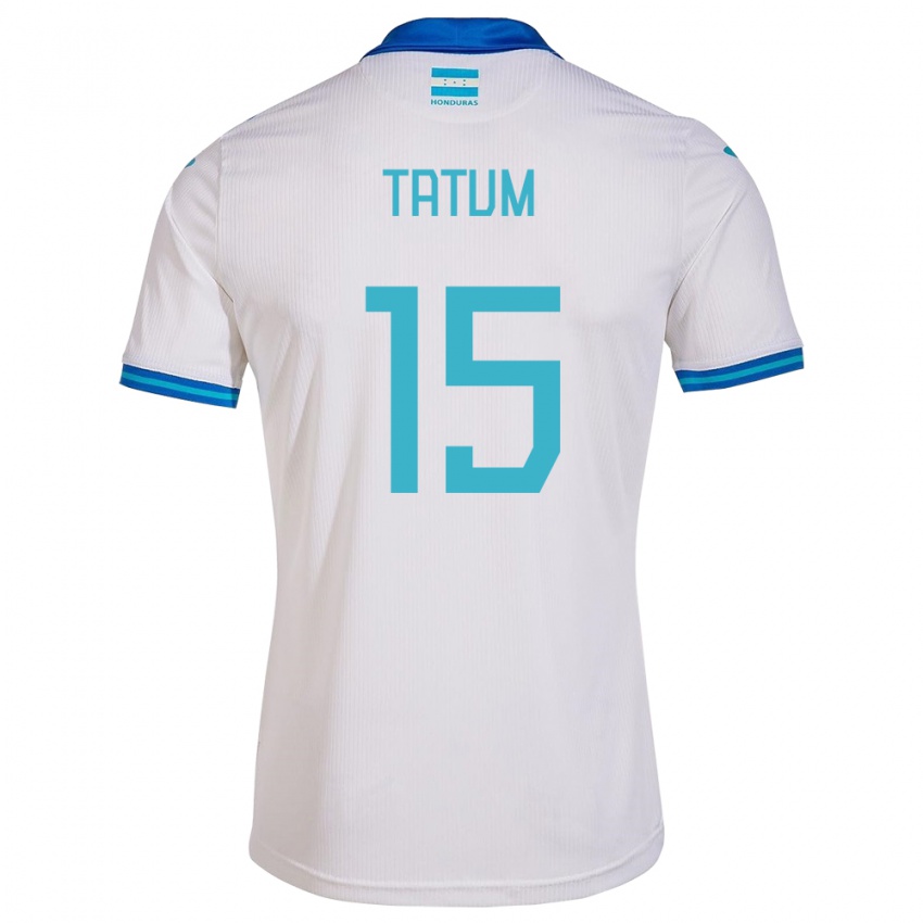 Herren Honduras Anfronit Tatum #15 Weiß Heimtrikot Trikot 24-26 T-Shirt Österreich