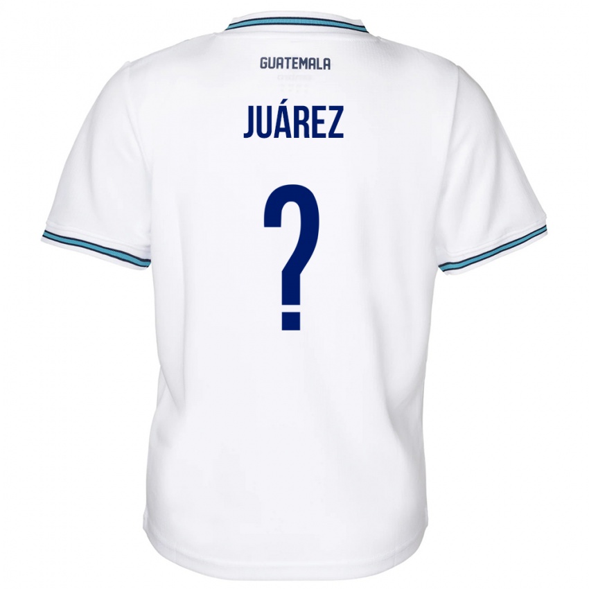 Herren Guatemala Ailyn Juárez #0 Weiß Heimtrikot Trikot 24-26 T-Shirt Österreich