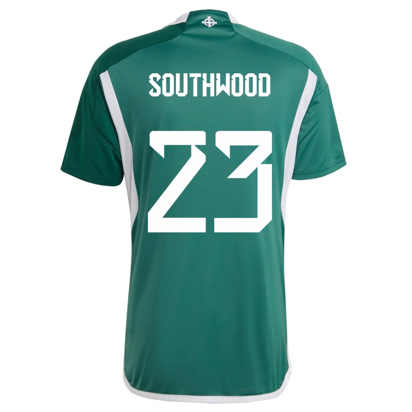 Herren Nordirland Luke Southwood #23 Grün Heimtrikot Trikot 24-26 T-Shirt Österreich