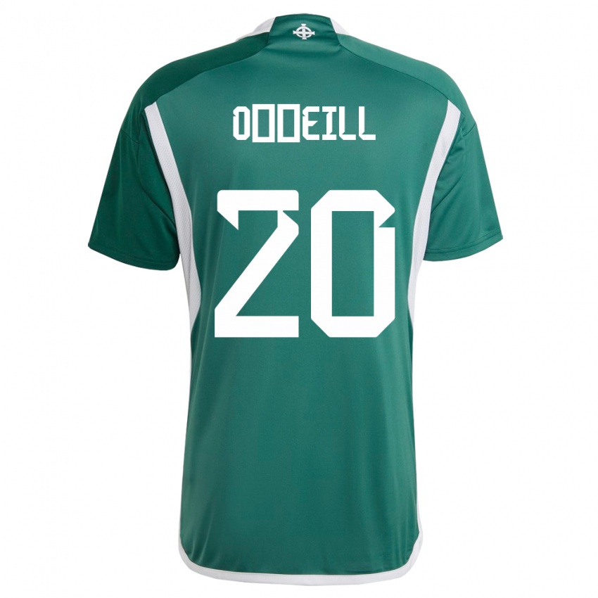 Herren Nordirland Ceadach O’neill #20 Grün Heimtrikot Trikot 24-26 T-Shirt Österreich