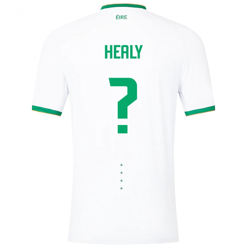 Herren Irische Matthew Healy #0 Weiß Auswärtstrikot Trikot 24-26 T-Shirt Österreich