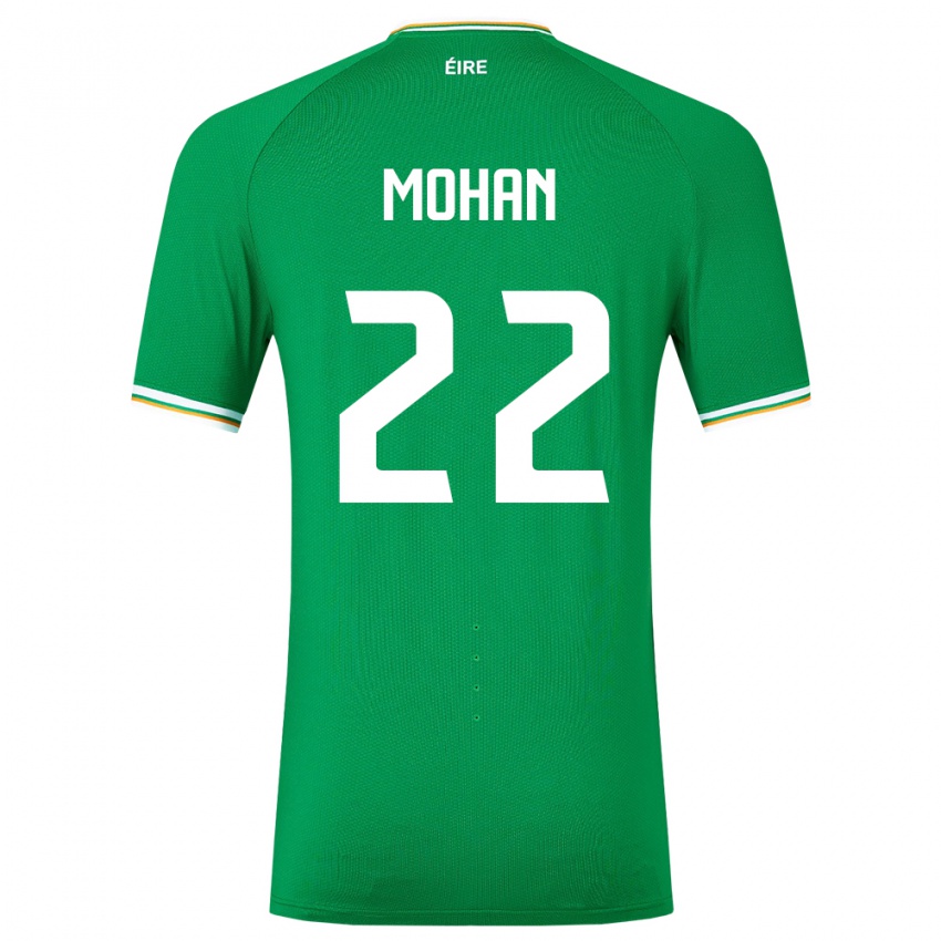 Damen Irische Stephen Mohan #22 Grün Heimtrikot Trikot 24-26 T-Shirt Österreich