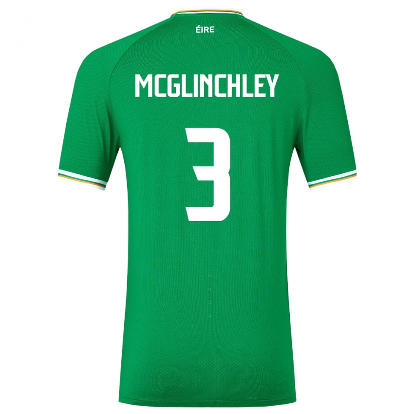 Damen Irische Harry Mcglinchley #3 Grün Heimtrikot Trikot 24-26 T-Shirt Österreich