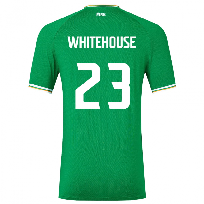 Damen Irische Sophie Whitehouse #23 Grün Heimtrikot Trikot 24-26 T-Shirt Österreich