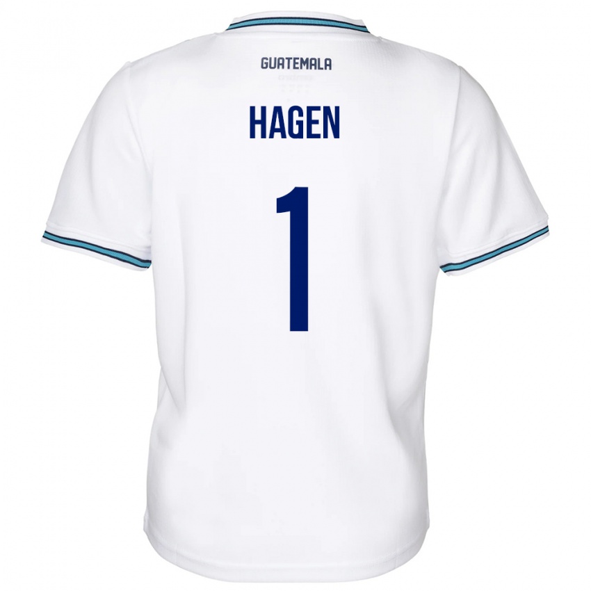 Damen Guatemala Nicholas Hagen #1 Weiß Heimtrikot Trikot 24-26 T-Shirt Österreich