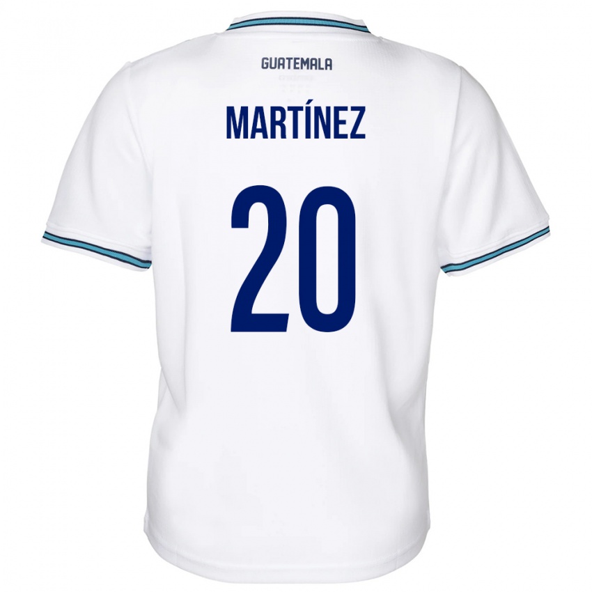 Damen Guatemala Ana Lucía Martínez #20 Weiß Heimtrikot Trikot 24-26 T-Shirt Österreich