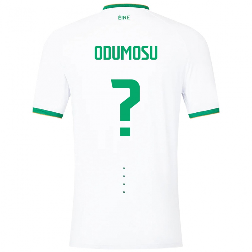 Damen Irische David Odumosu #0 Weiß Auswärtstrikot Trikot 24-26 T-Shirt Österreich