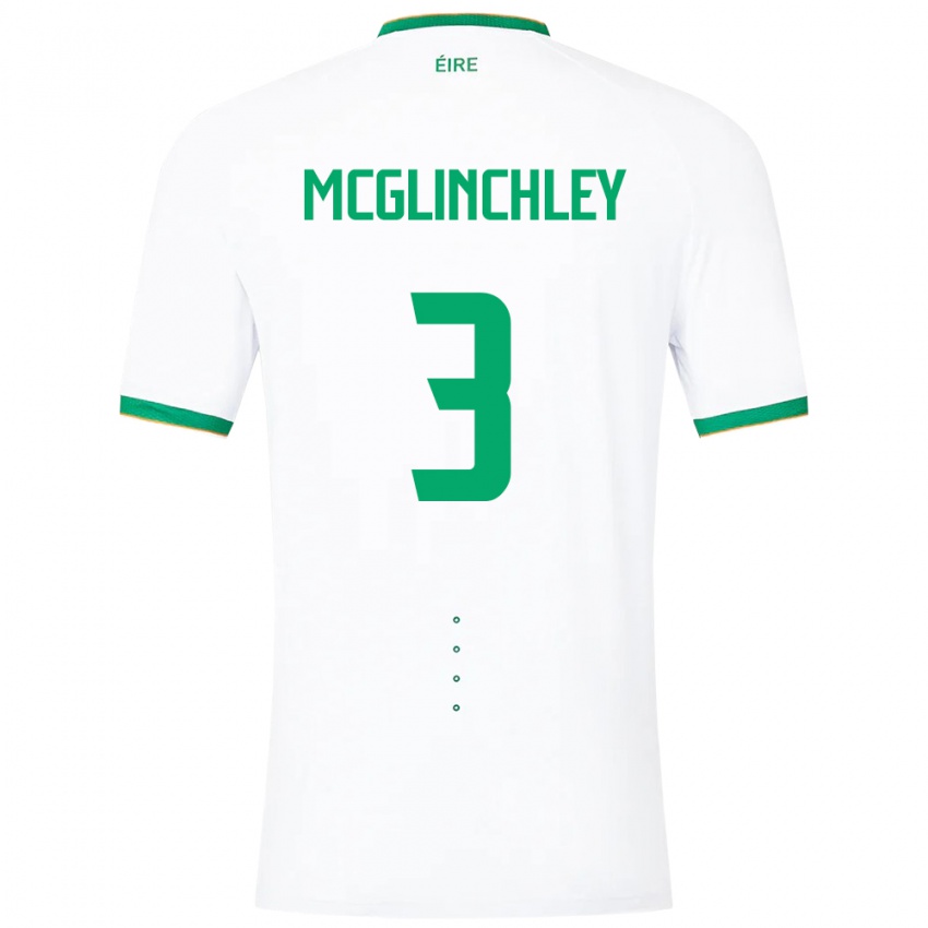 Damen Irische Harry Mcglinchley #3 Weiß Auswärtstrikot Trikot 24-26 T-Shirt Österreich