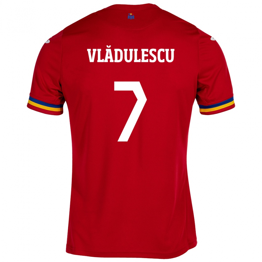 Damen Rumänische Ana Maria Vlădulescu #7 Rot Auswärtstrikot Trikot 24-26 T-Shirt Österreich