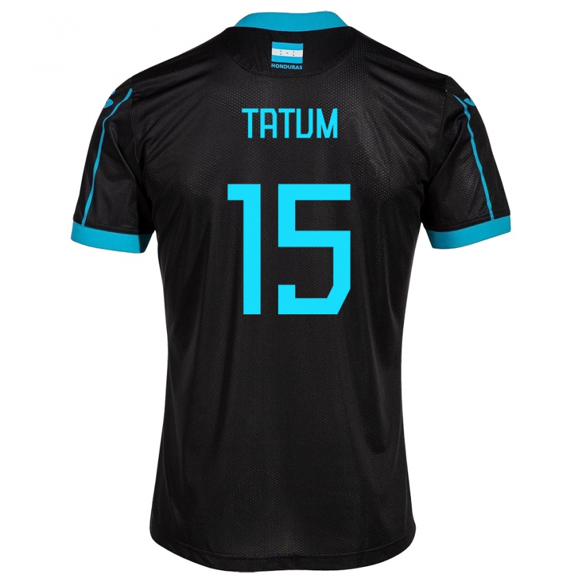 Damen Honduras Anfronit Tatum #15 Schwarz Auswärtstrikot Trikot 24-26 T-Shirt Österreich