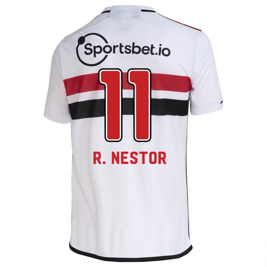 Kinder Rodrigo Nestor #11 Weiß Heimtrikot Trikot 2023/24 T-Shirt Österreich