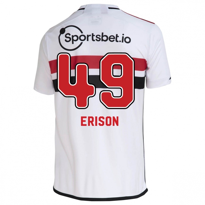 Kinder Erison #49 Weiß Heimtrikot Trikot 2023/24 T-Shirt Österreich