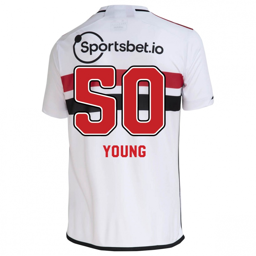 Kinder Young #50 Weiß Heimtrikot Trikot 2023/24 T-Shirt Österreich