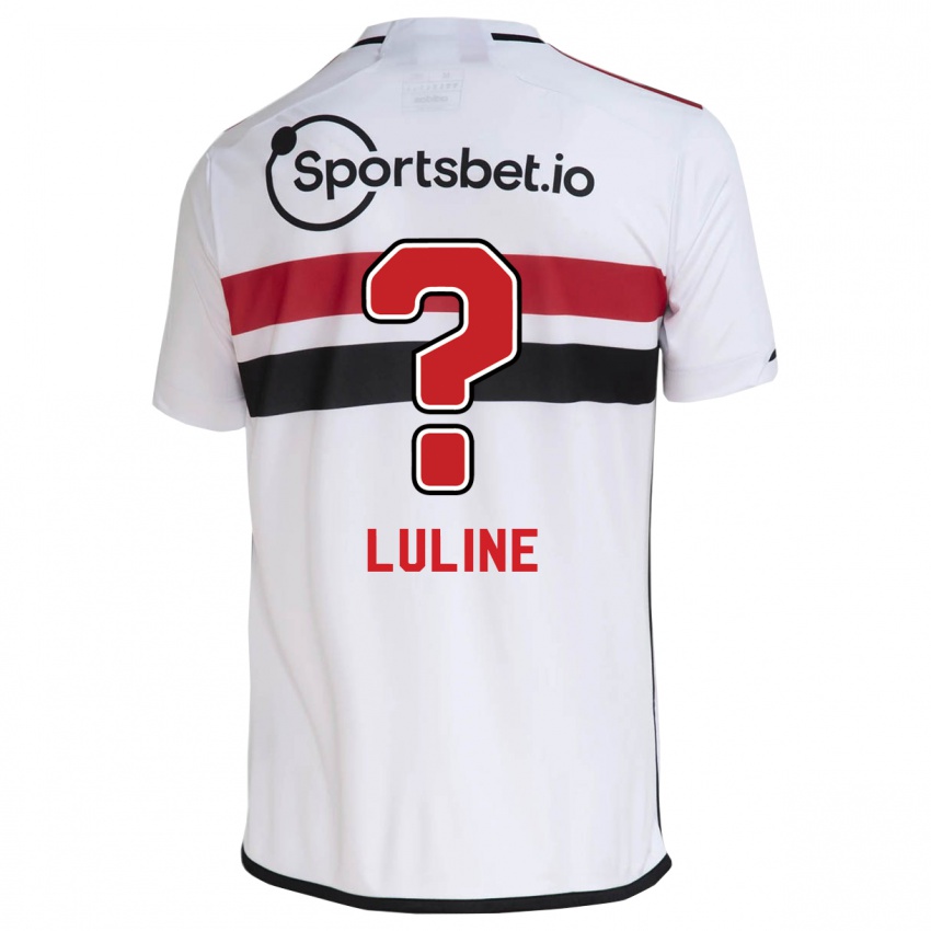 Kinder Jonathan Luline #0 Weiß Heimtrikot Trikot 2023/24 T-Shirt Österreich