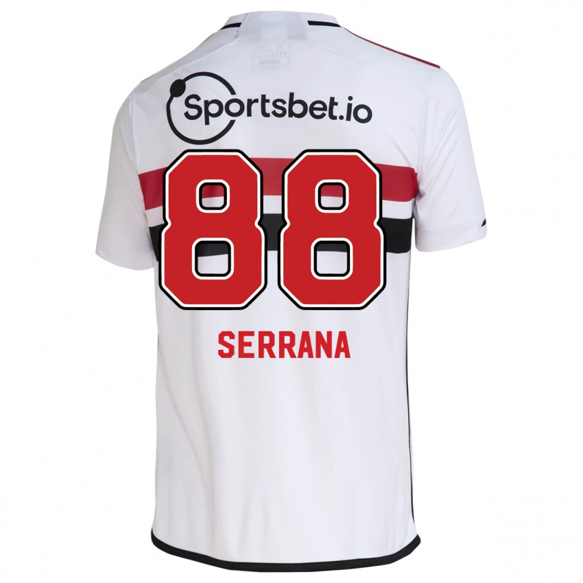 Kinder Serrana #88 Weiß Heimtrikot Trikot 2023/24 T-Shirt Österreich