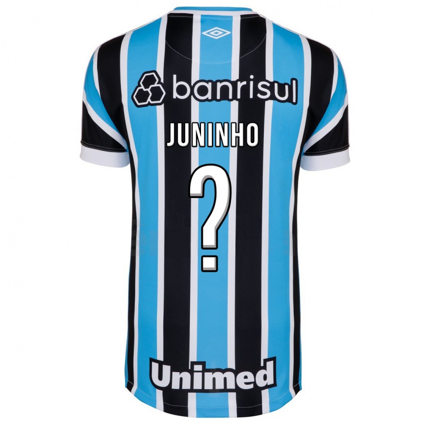 Kinder Juninho #0 Blau Heimtrikot Trikot 2023/24 T-Shirt Österreich