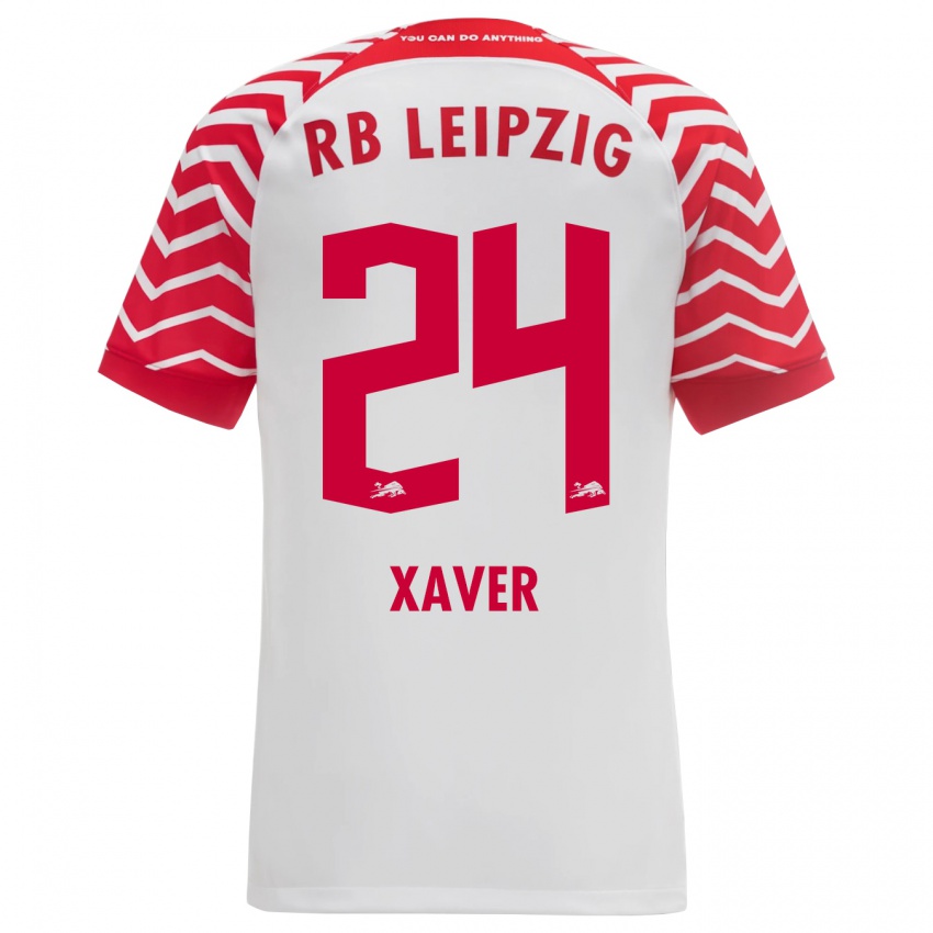 Kinder Xaver Schlager #24 Weiß Heimtrikot Trikot 2023/24 T-Shirt Österreich