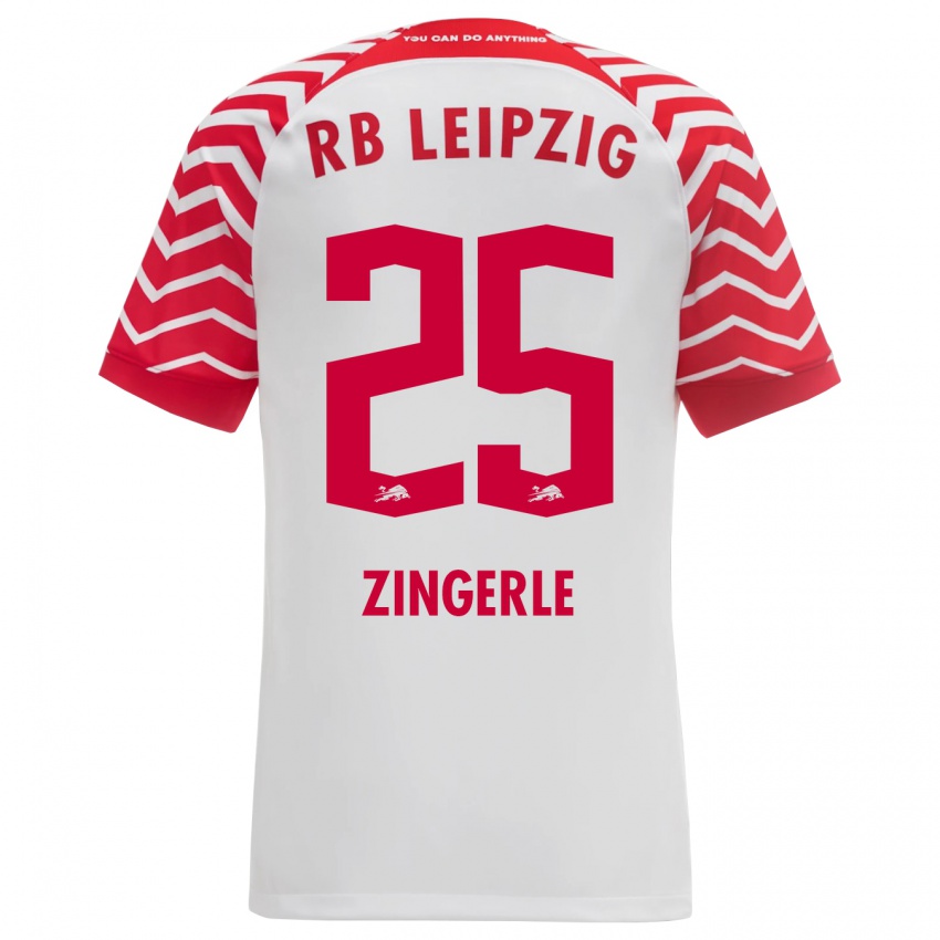 Kinder Leopold Zingerle #25 Weiß Heimtrikot Trikot 2023/24 T-Shirt Österreich