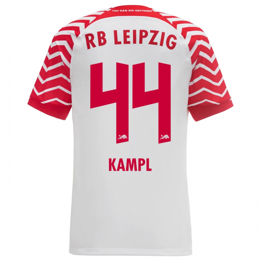 Kinder Kevin Kampl #44 Weiß Heimtrikot Trikot 2023/24 T-Shirt Österreich