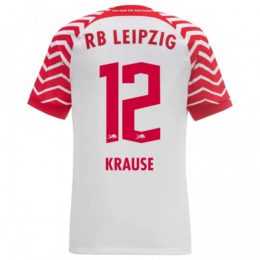 Kinder Arno Krause #12 Weiß Heimtrikot Trikot 2023/24 T-Shirt Österreich