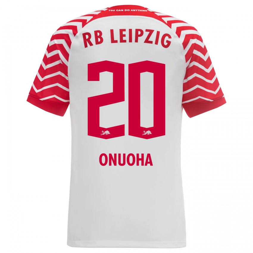 Kinder Chilohem Onuoha #20 Weiß Heimtrikot Trikot 2023/24 T-Shirt Österreich